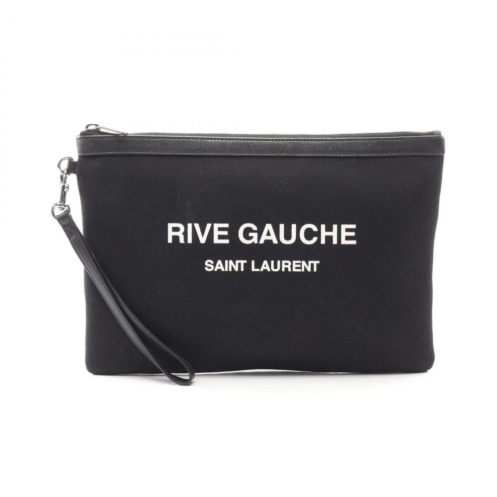 Yves Saint Laurent Saint Laurent Paris RIVE GAUCHE Second Bag Clutch Handbag ...